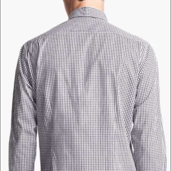 Theory 'Sylvain Amicable' Trim Fit Gingham Shirt - Picture 2 of 8